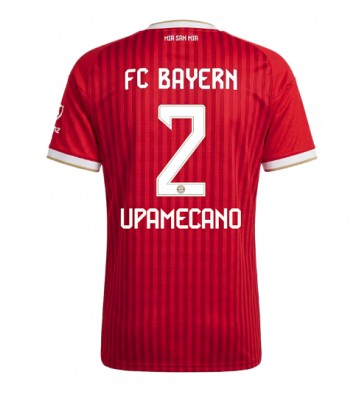 Bayern Munich Dayot Upamecano #2 Hjemmebanetrøje Dame 2026-27 Kortærmet